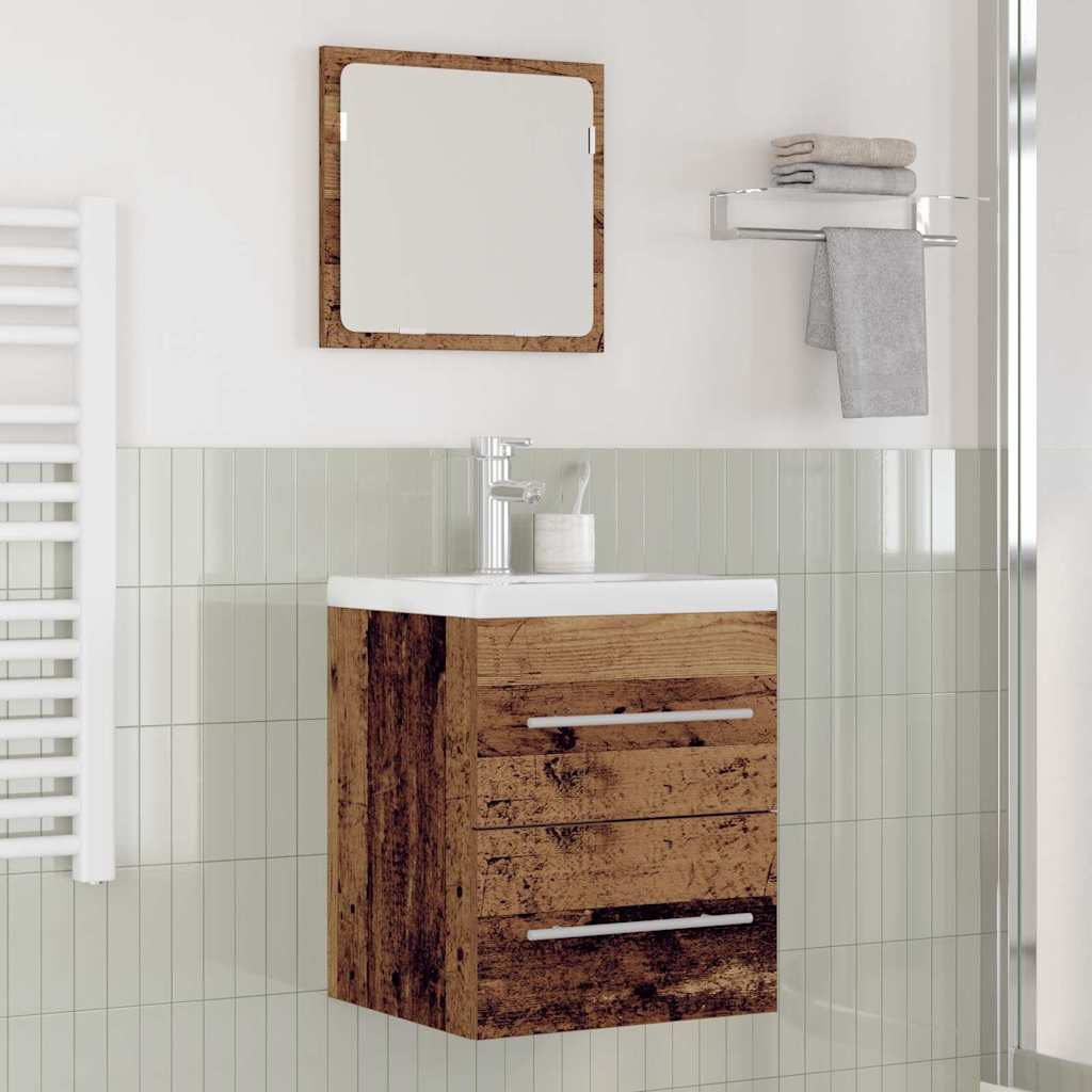 Armadio per Lavabo da Bagno Marrone 42 x 39 x 52 cm | homemem39