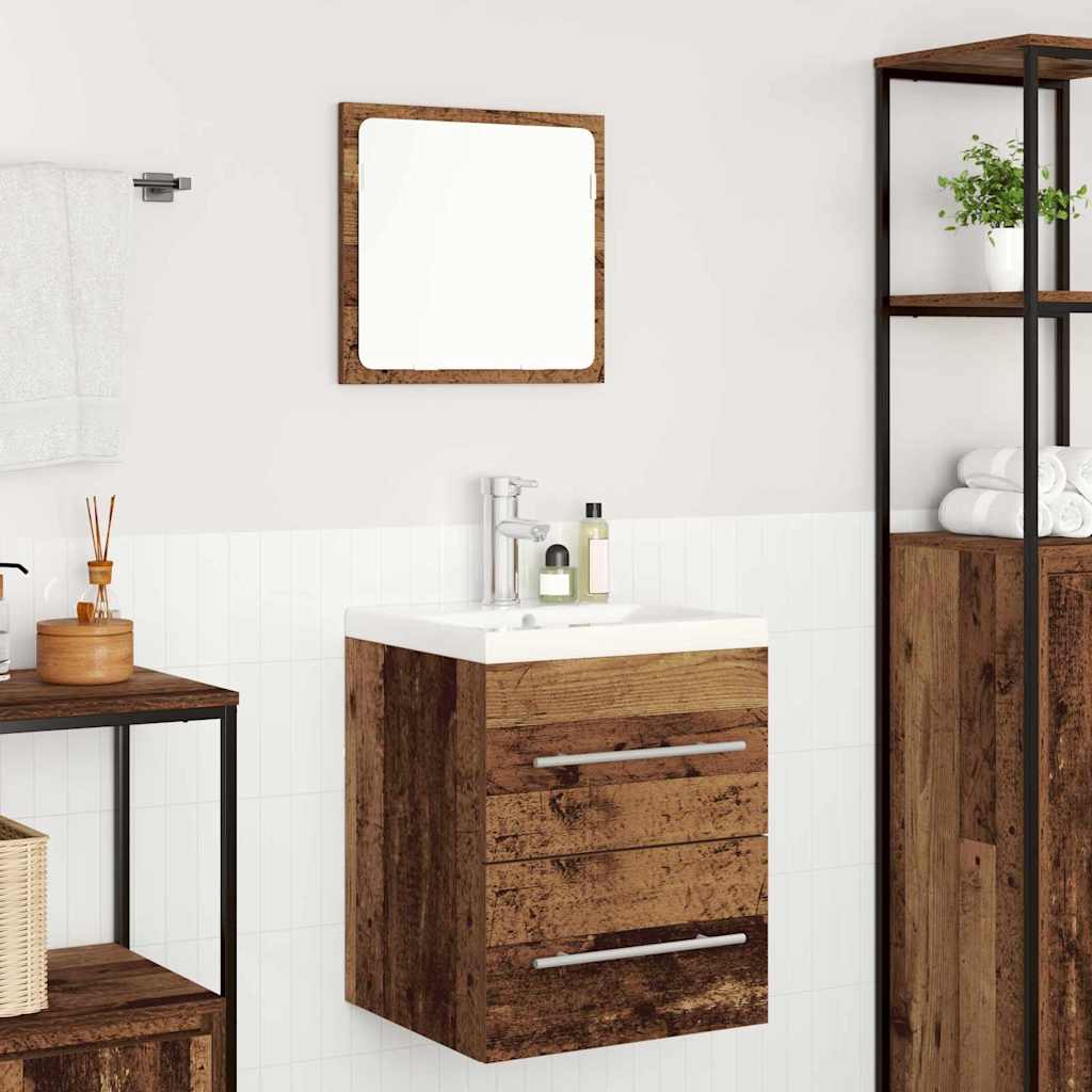 Armadio per Lavabo da Bagno Marrone 42 x 39 x 52 cm | homemem39
