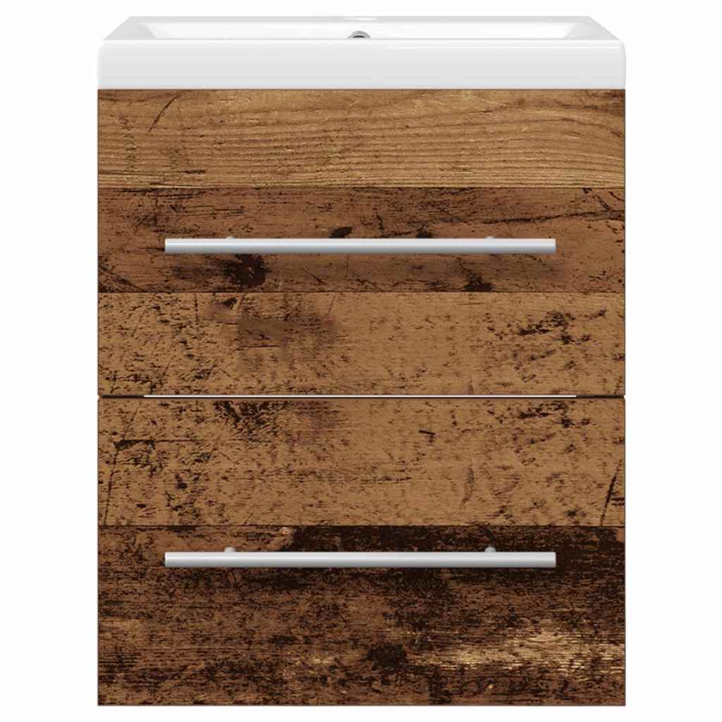 Armadio per Lavabo da Bagno Marrone 42 x 39 x 52 cm | homemem39