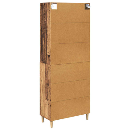 Credenza Legno vecchio 69,5 x 32,5 x 180 cm