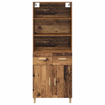 Credenza Legno vecchio 69,5 x 32,5 x 180 cm Legno multistrato