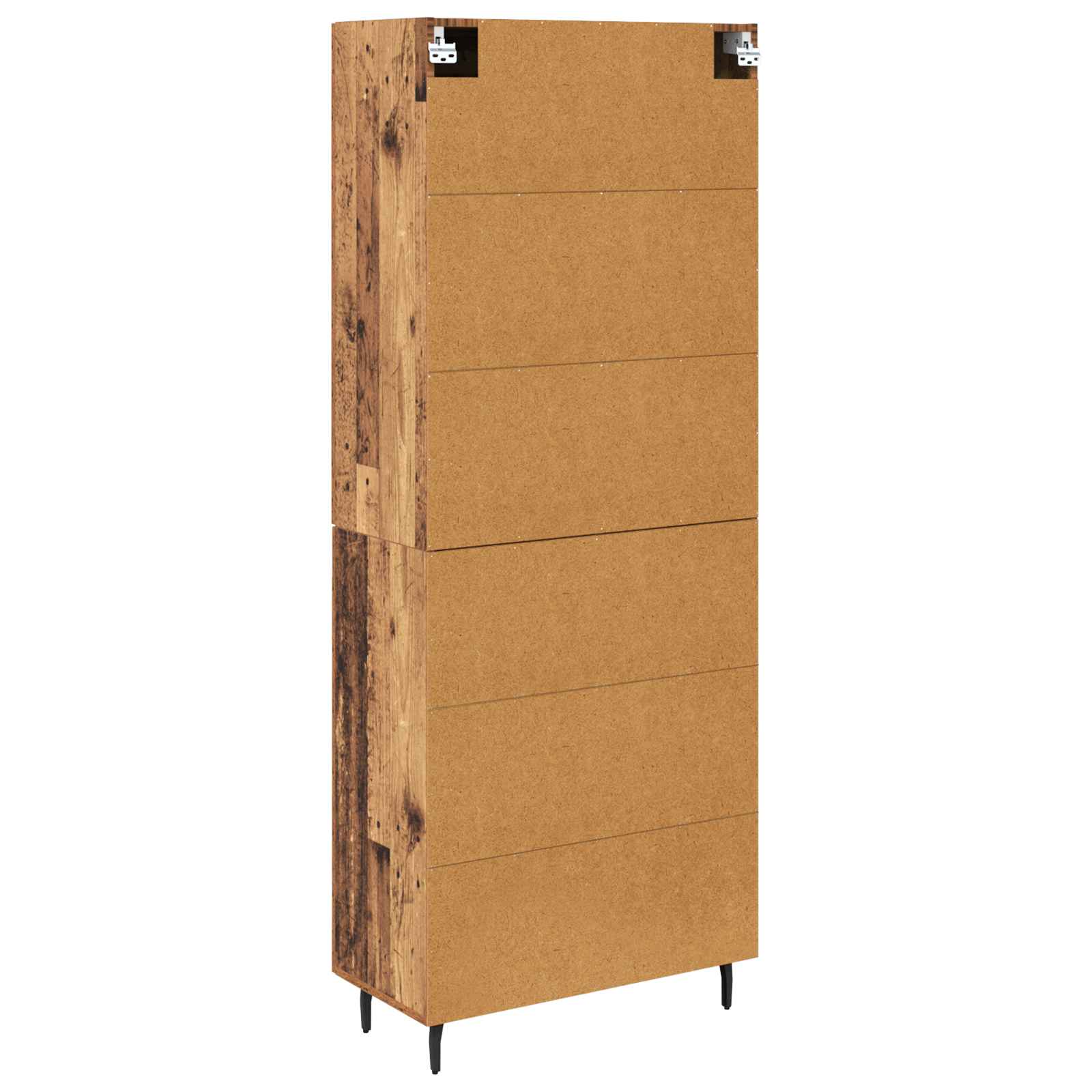 Credenza 2 pcs Legno vecchio Legno multistrato | homemem39