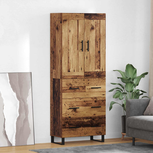Credenza Legno vecchio 69,5 x 34 x 180 cm Legno multistrato