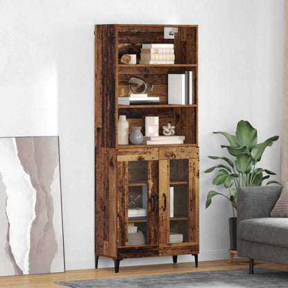 Credenza Legno vecchio 69,5 x 34 x 180 cm Legno multistrato