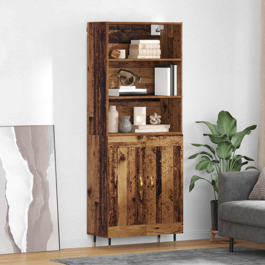 Credenza Legno vecchio 69,5 x 34 x 180 cm Legno multistrato