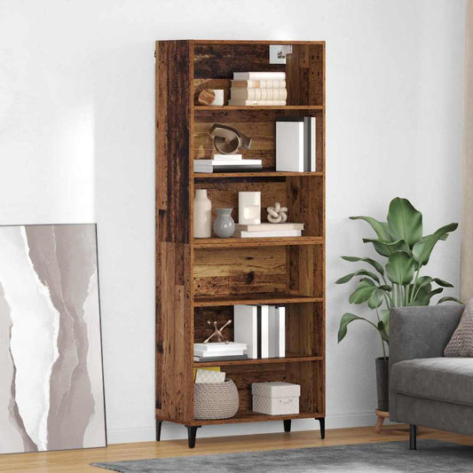 Credenza Legno vecchio 69,5 x 34 x 180 cm Legno multistrato