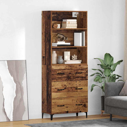 Credenza Legno vecchio 69,5 x 34 x 180 cm Legno multistrato