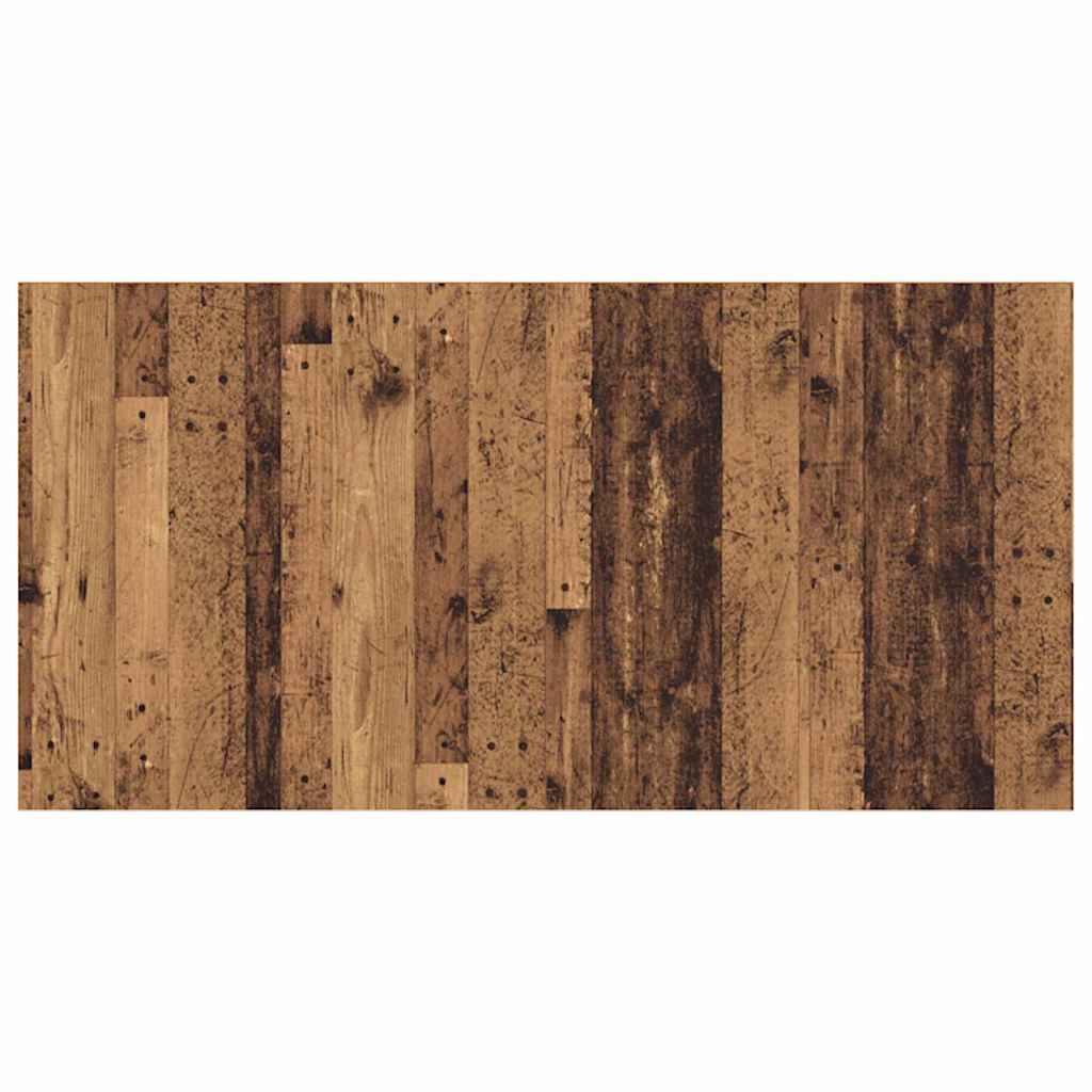 Testata con Comodino 3 pcs Legno vecchio Legno multistrato