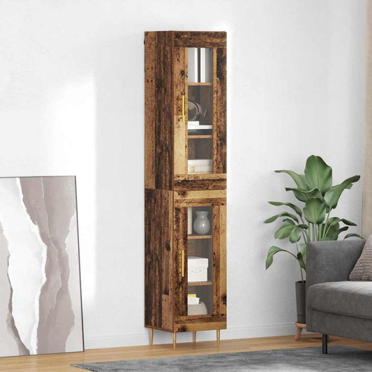 Credenza Legno vecchio 34,5 x 34 x 180 cm Legno multistrato