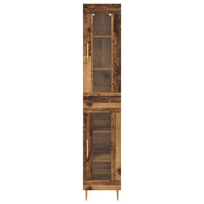 Credenza Legno vecchio 34,5 x 34 x 180 cm Legno multistrato