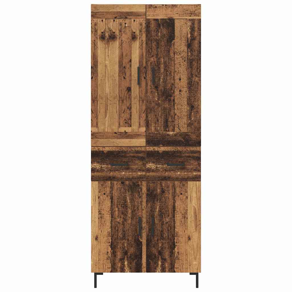 Credenza Legno vecchio 69,5 x 34 x 180 cm Legno multistrato
