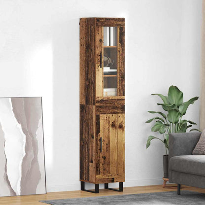 Credenza Legno vecchio 69,5 x 34 x 180 cm Legno multistrato