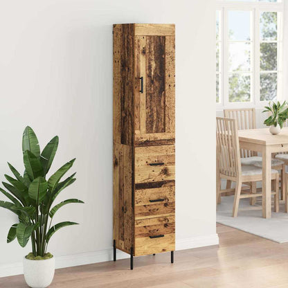 Credenza Legno vecchio 34,5 x 34 x 180 cm Legno multistrato