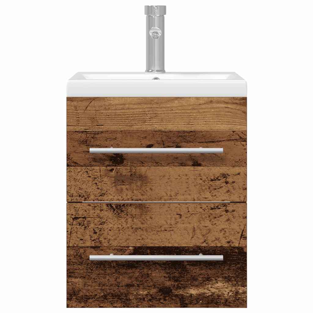Armadio per Lavabo da Bagno Legno vecchio 41 x 38,5 x 48 cm | homemem39