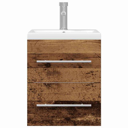 Armadio per Lavabo da Bagno Legno vecchio 41 x 38,5 x 48 cm | homemem39