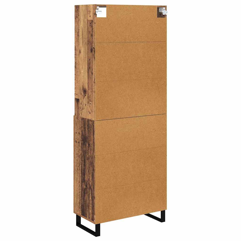 Credenza Legno vecchio 69,5 x 34 x 180 cm Legno multistrato