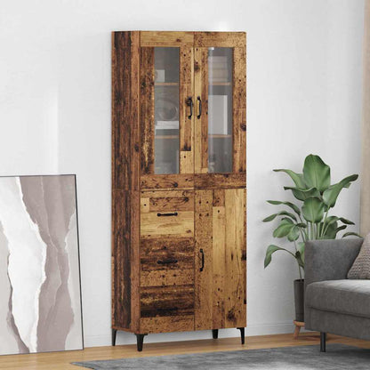 Credenza Legno vecchio 69,5 x 34 x 180 cm Legno multistrato