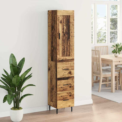 Credenza Legno vecchio 34,5 x 34 x 180 cm Legno multistrato
