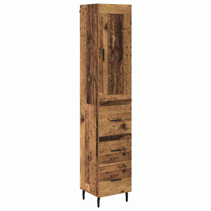 Credenza Legno vecchio 34,5 x 34 x 180 cm Legno multistrato