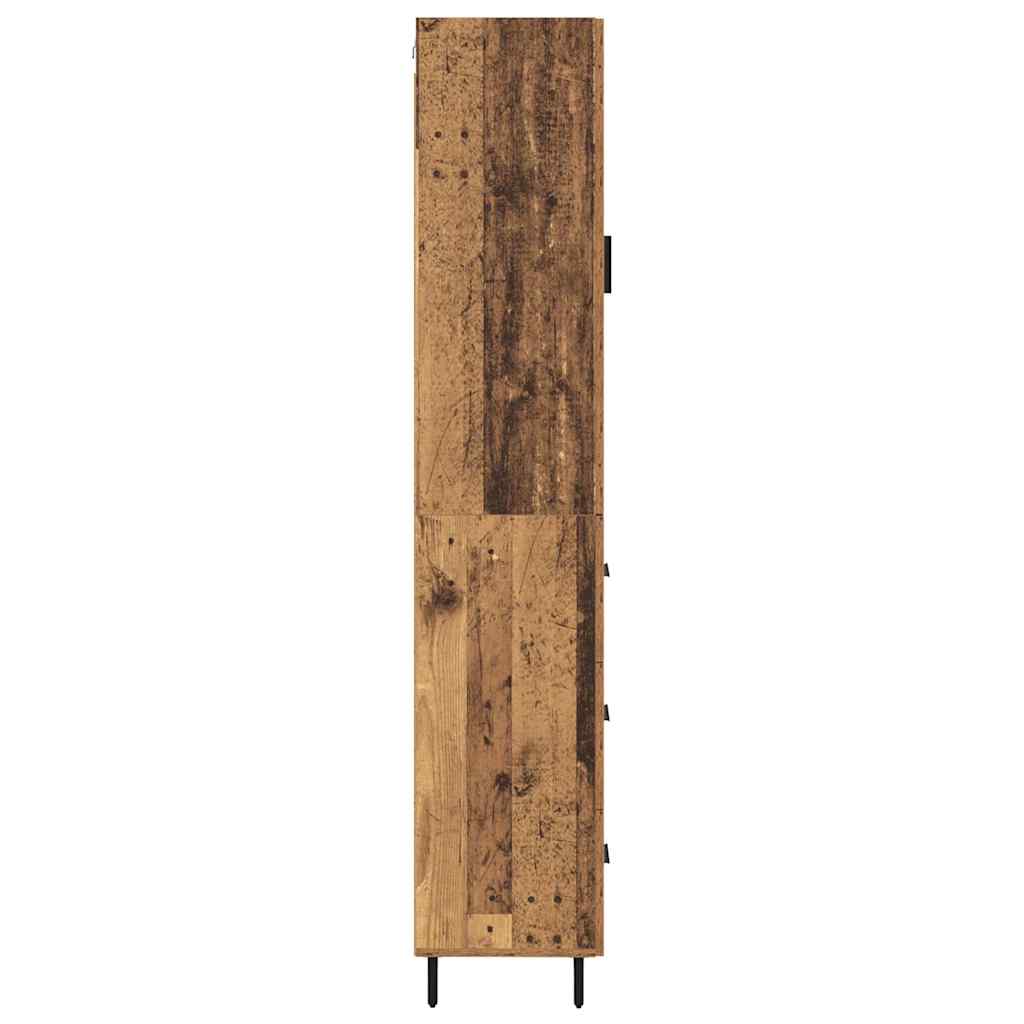 Credenza Legno vecchio 34,5 x 34 x 180 cm Legno multistrato