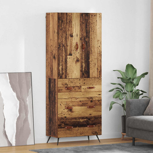 Credenza Legno vecchio 69,5 x 34 x 180 cm Legno multistrato