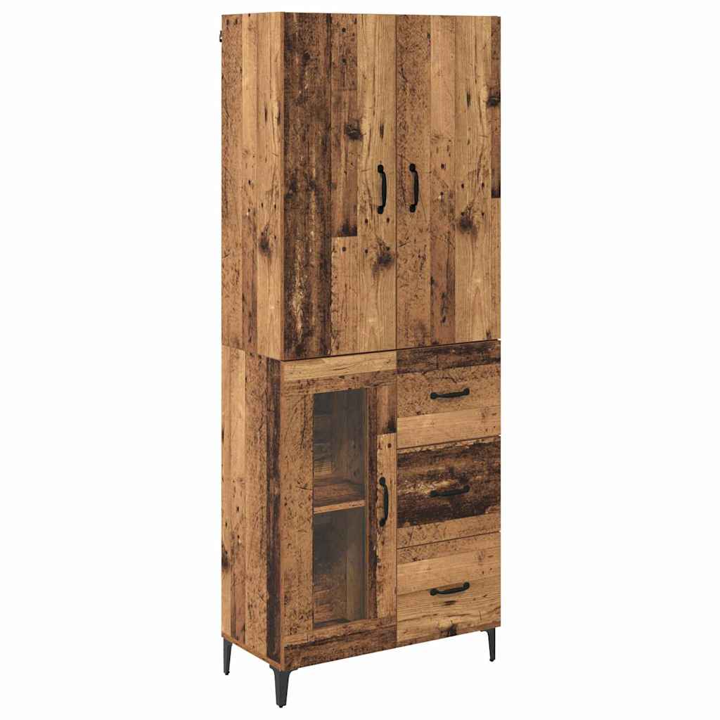 Credenza Legno vecchio 69,5 x 34 x 180 cm Legno multistrato