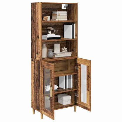 Credenza Legno vecchio 69,5 x 32,5 x 180 cm Legno multistrato