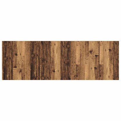 Testata con Comodino 3 pcs Legno vecchio Legno multistrato