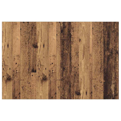 Testata con Comodino 3 pcs Legno vecchio Legno multistrato