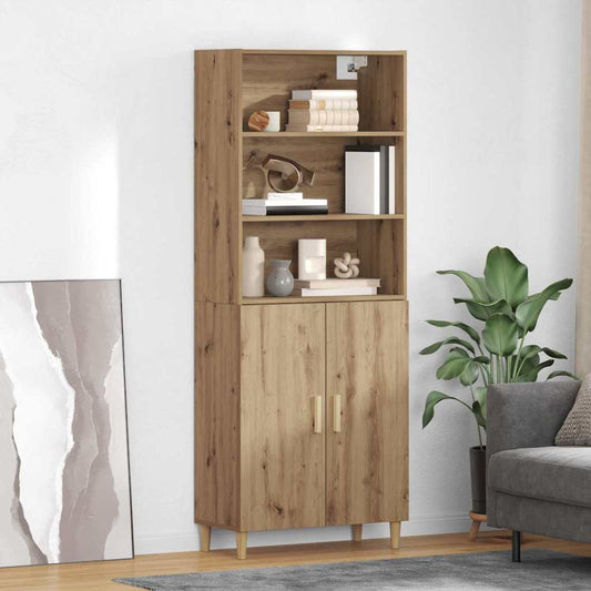 Credenza rovere artigianale 69,5 x 34 x 180 cm