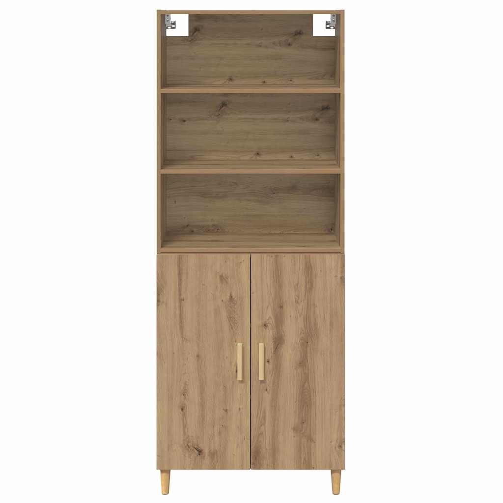 Credenza rovere artigianale 69,5 x 34 x 180 cm