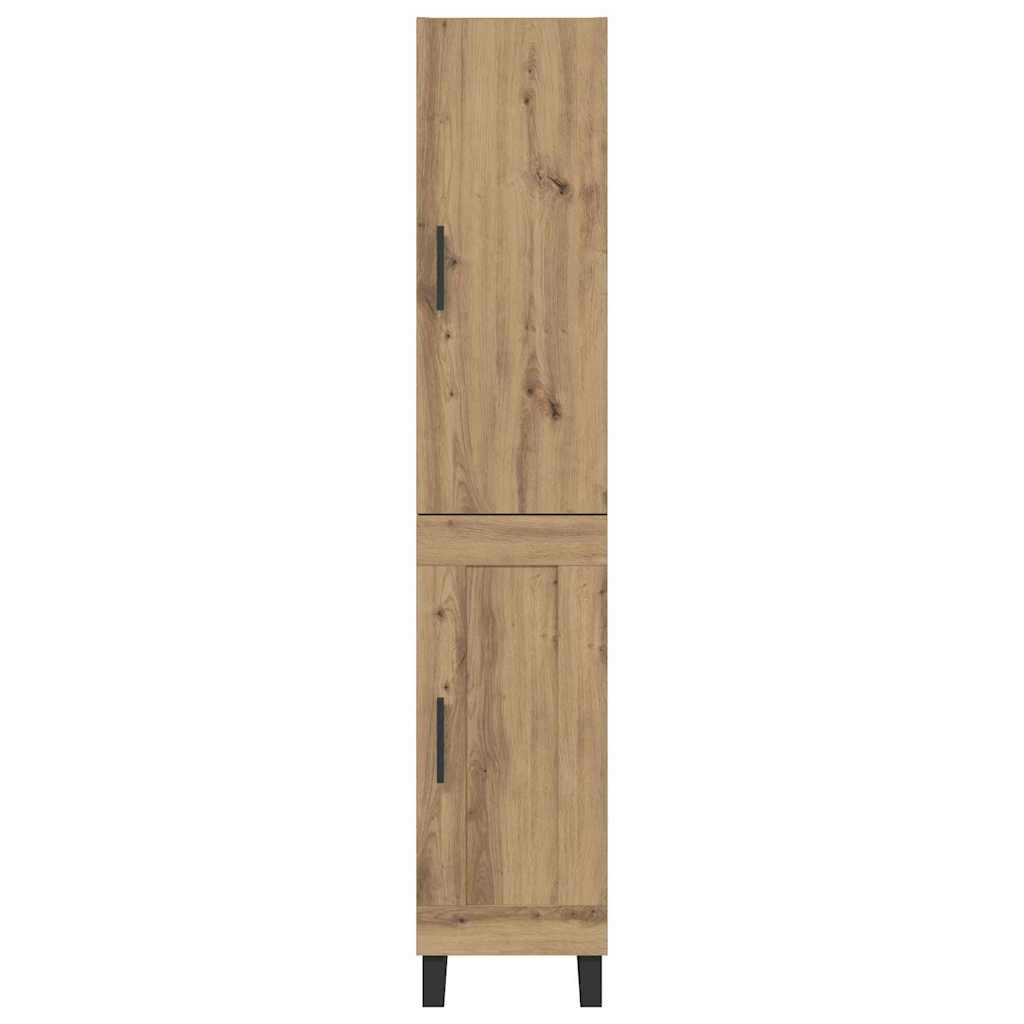 Credenza Rovere artigianale 34,5 x 34 x 180 cm