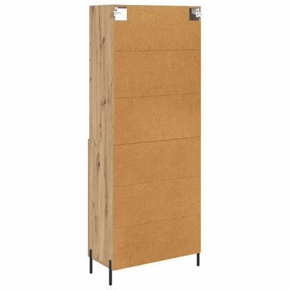 Credenza Rovere artigianale 69,5 x 32,5 x 180 cm