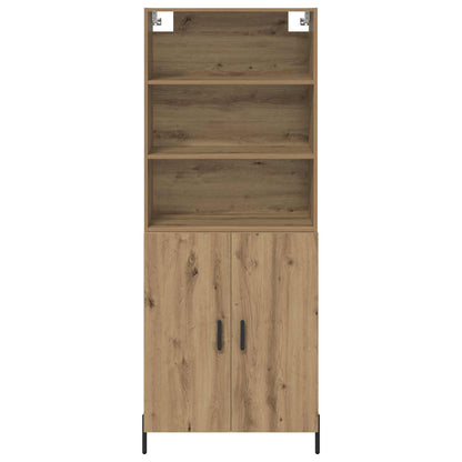 Credenza Rovere artigianale 69,5 x 32,5 x 180 cm