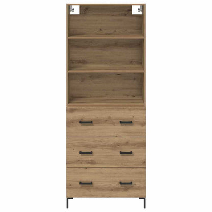 Credenza con cassetto Rovere artigianale 69,5 x 34 x 180 cm