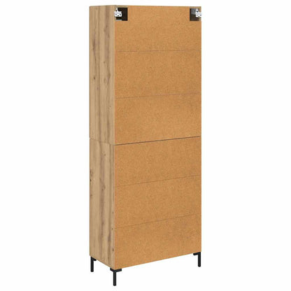 Credenza 2 pcs Rovere artigianale 69,5 x 34 x 180 cm