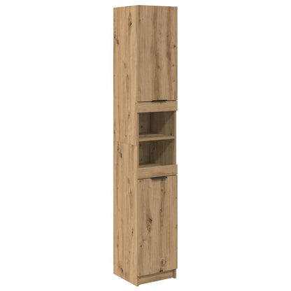 Set di Armadi da Bagno 3 pz Rovere artigianale | homemem39