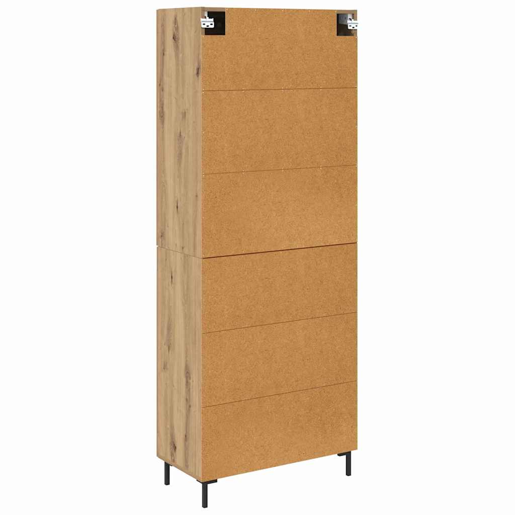 Credenza Rovere artigianale 69,5 x 34 x 180 cm