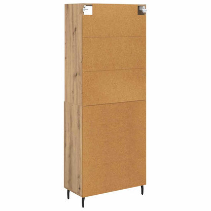 Credenza con cassetto Rovere artigianale 69,5 x 34 x 180 cm
