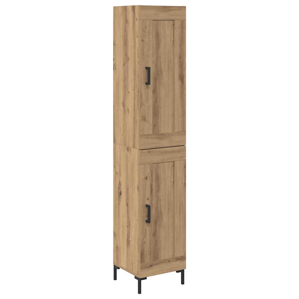 Credenza Rovere artigianale 34,5 x 34 x 180 cm