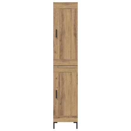 Credenza Rovere artigianale 34,5 x 34 x 180 cm