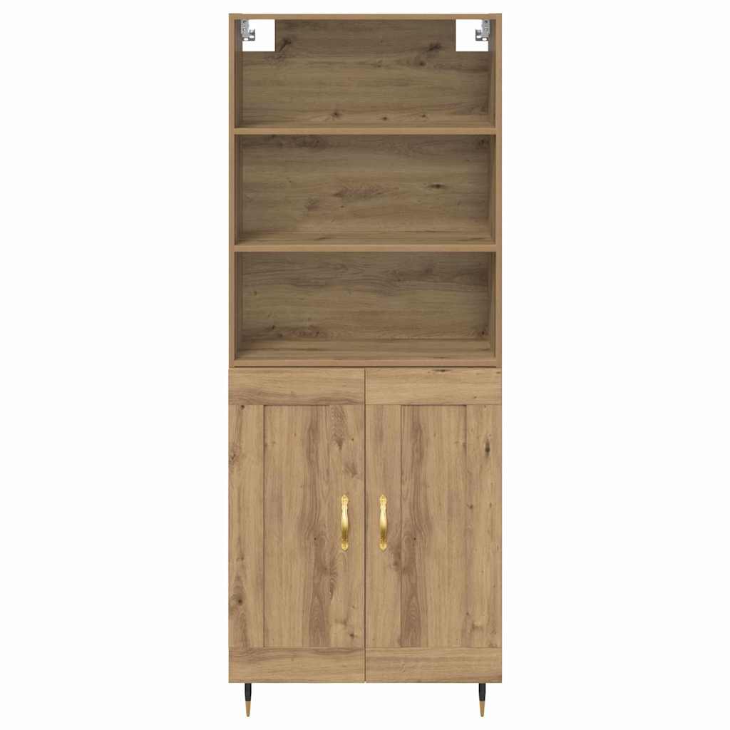 Credenza Rovere artigianale 69,5 x 34 x 180 cm