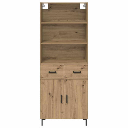 Credenza con cassetto Rovere artigianale 69,5 x 34 x 180 cm