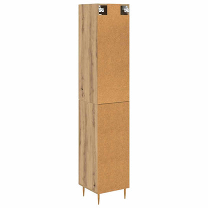 Credenza Rovere artigianale 34,5 x 34 x 180 cm