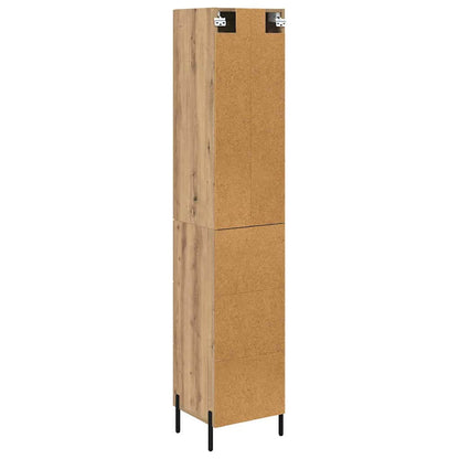 Credenza Rovere artigianale 34,5 x 34 x 180 cm - homemem39