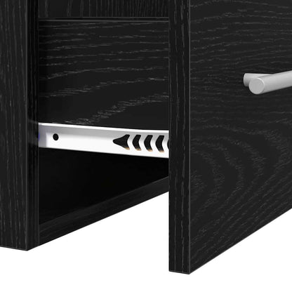 Armadio per Lavabo da Bagno Rovere Nero 41 x 38,5 x 48 cm | homemem39