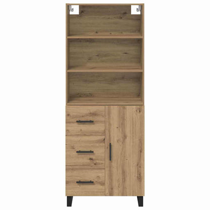 Credenza con cassetto Rovere artigianale 69,5 x 34 x 180 cm