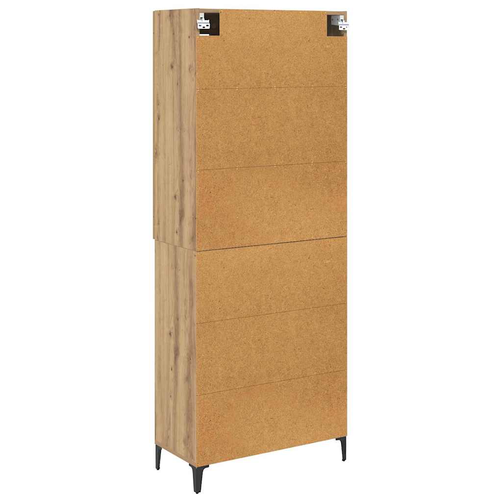 Credenza Rovere artigianale 69,5 x 34 x 180 cm