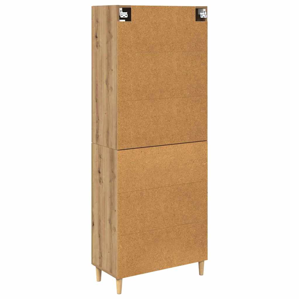 Credenza Rovere artigianale 34,5 x 34 x 180 cm