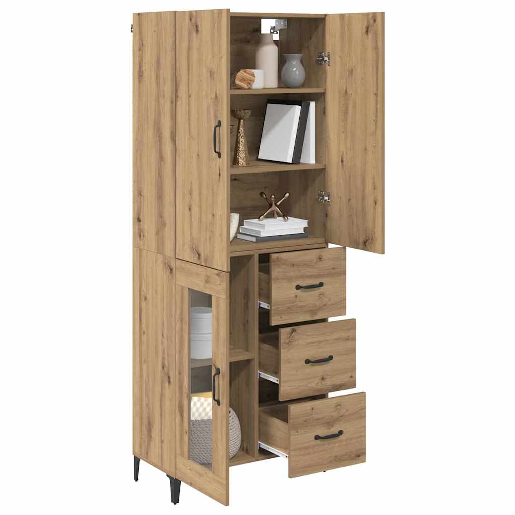 Credenza Rovere artigianale 69,5 x 34 x 180 cm
